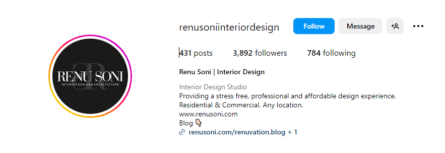 Renusoni interior design